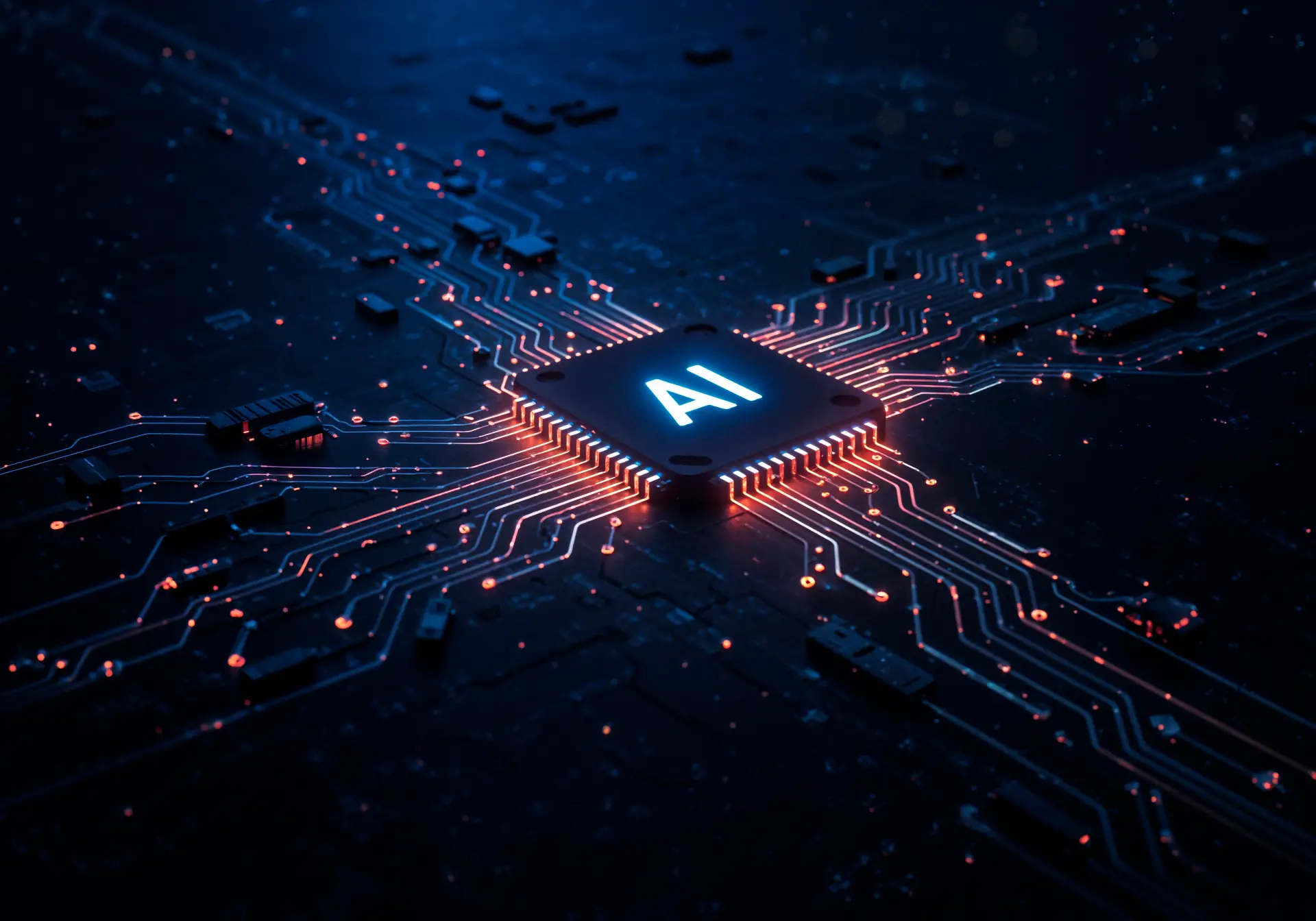 AI chip circuit board